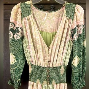 Free People XS maxi dress